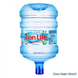 Nước ion life 19l bình úp