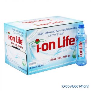 Thùng nước Ion Life 450ml