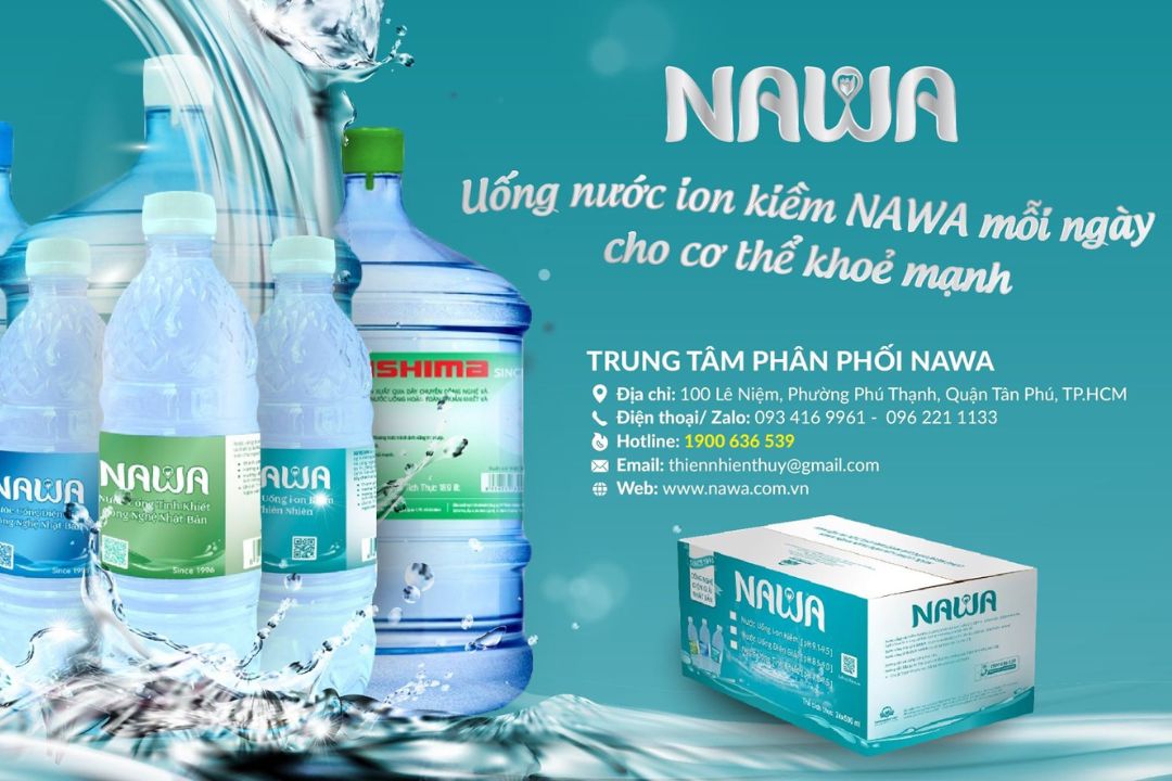 NAWA giúp cơ thể duy trì năng lượng, bổ sung các khoáng chất cần thiết